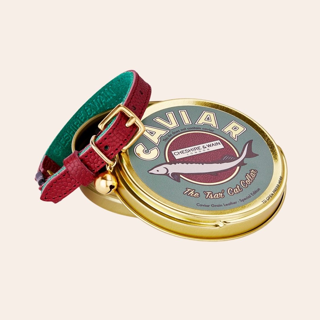 The 'Tsar' Caviar Cat Collar