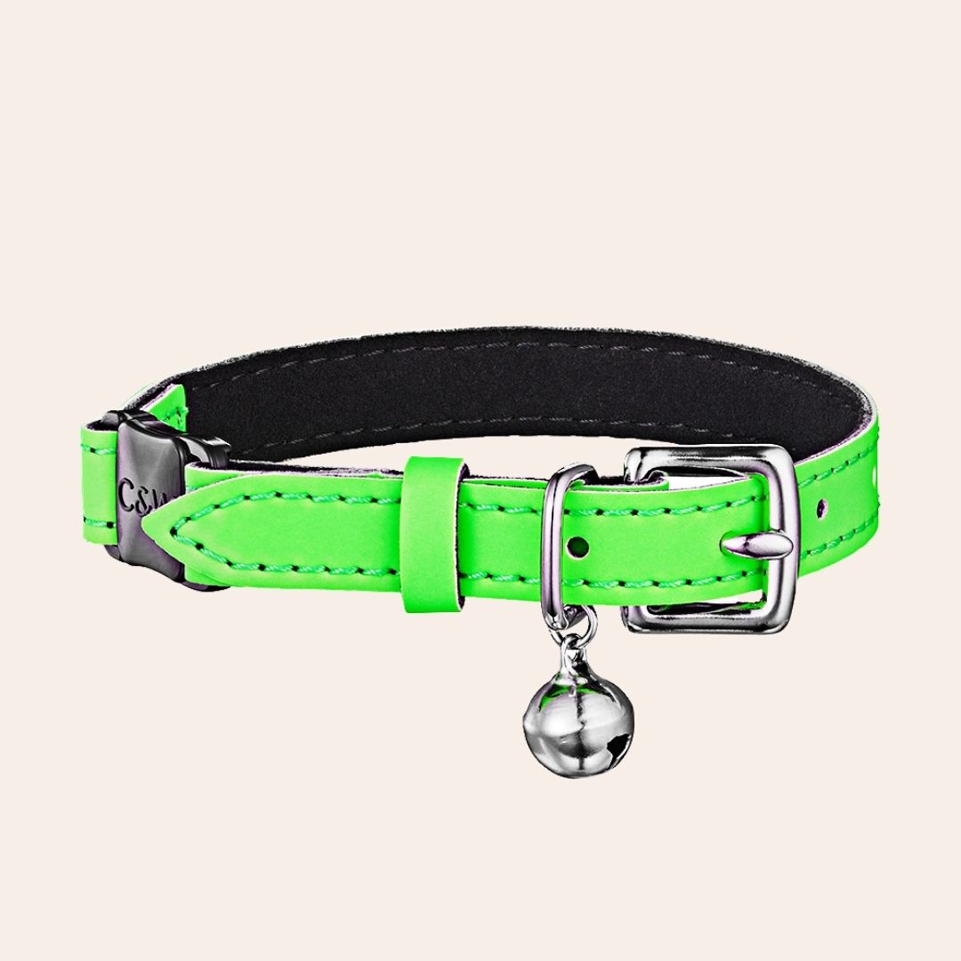 Neon Green - Reflective Cat Collar