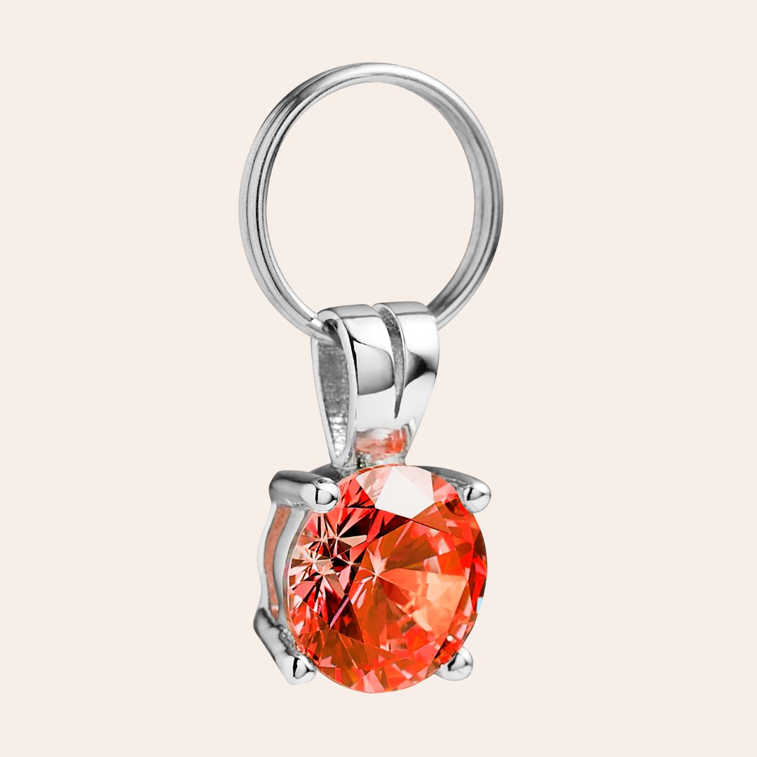 Limited Edition 'Blood Orange' Gem Charm