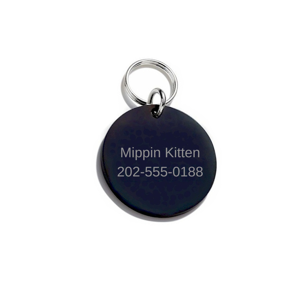 Double sided pet id tags hotsell